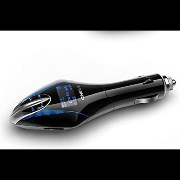 FM Transmitter car MP3 Player Hands-Free car kit Wireless Radio Audio Adapter US - Picture 5 of 7